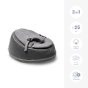 RELAX, Seat 'n Swing, anthracite, grijs, uni, bekl biologisch katoen, max 25 kg, schommelstand, 2022