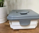 Cheeky Wipes | All-in-one kit Box silver/grey - Wipes white 