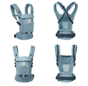 ErgoBaby | Babybuidel Adapt Soft Flex Mesh Slate blue 3.2 kg tot 20.4 kg