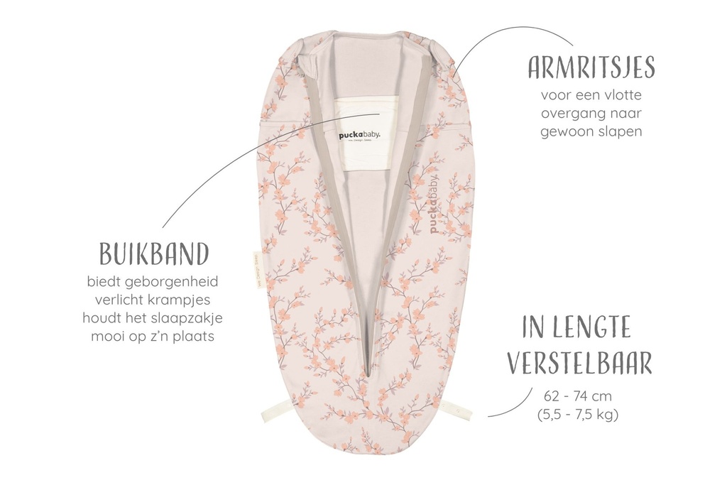 Puckababy | Inbakeren Mini Blossom 3-6M
