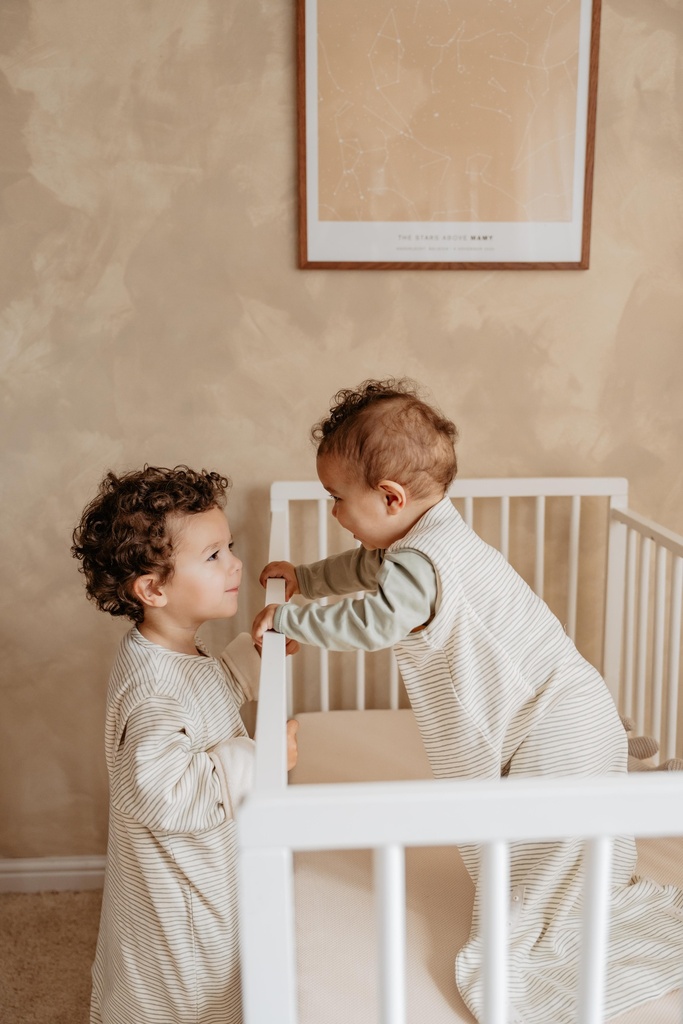 Puckababy | Slaapzak 4 Seasons Green Stripes 6M-2,5J