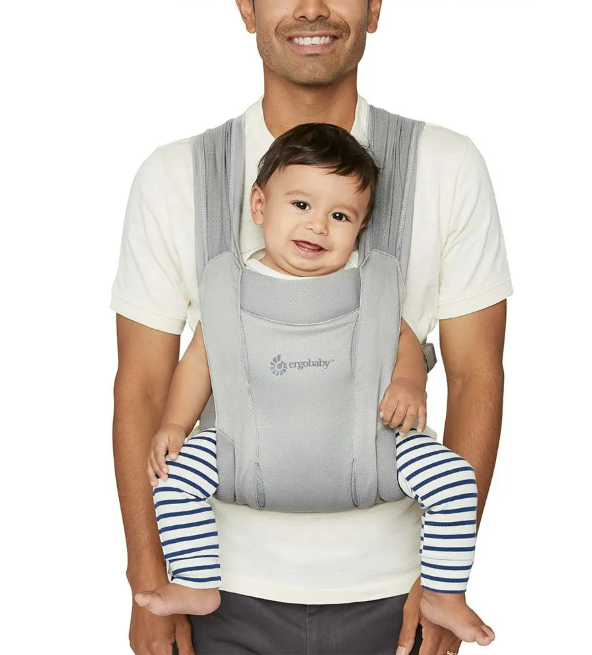 Ergobaby | Babybuidel Embrace Soft Air Mesh Soft Grey 