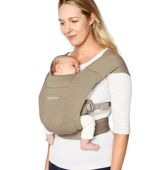 Ergobaby | Babybuidel Embrace Soft olive Jersey 3.2-12kg