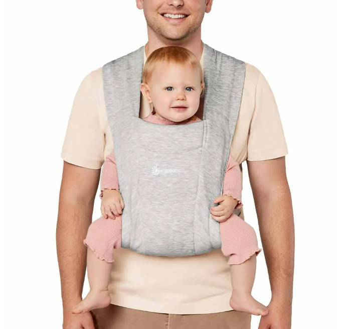 Ergobaby | Babybuidel Embrace Soft Grey Jersey 3.2-12 kg