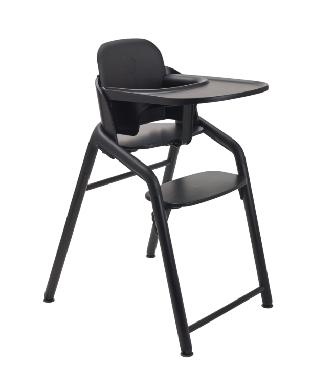 Bugaboo | Eettablet Black vr Eetstoel Giraffe/Baby Set