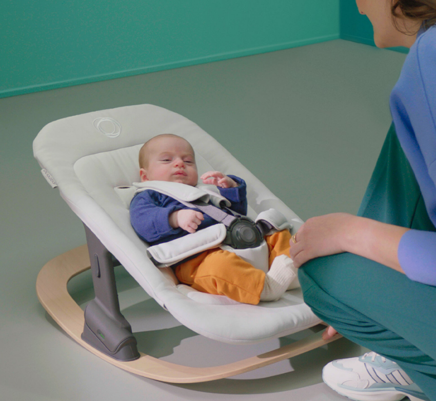 Bugaboo | Potenstel Rocker Frame neutral wood vr Relax Newborn Set