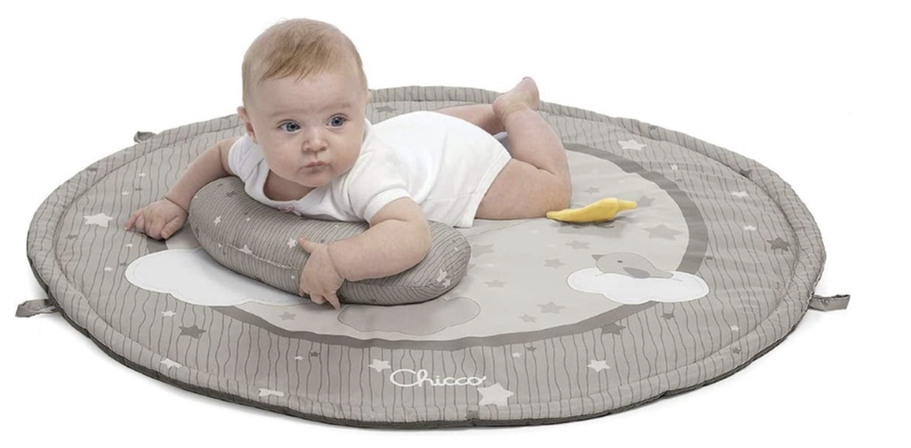 Chicco | Speeltapijt Met Speelboog Baby Gym Kleurenplezier Beige