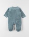 Noukies | Pyjama Dino Fluweel Aqua