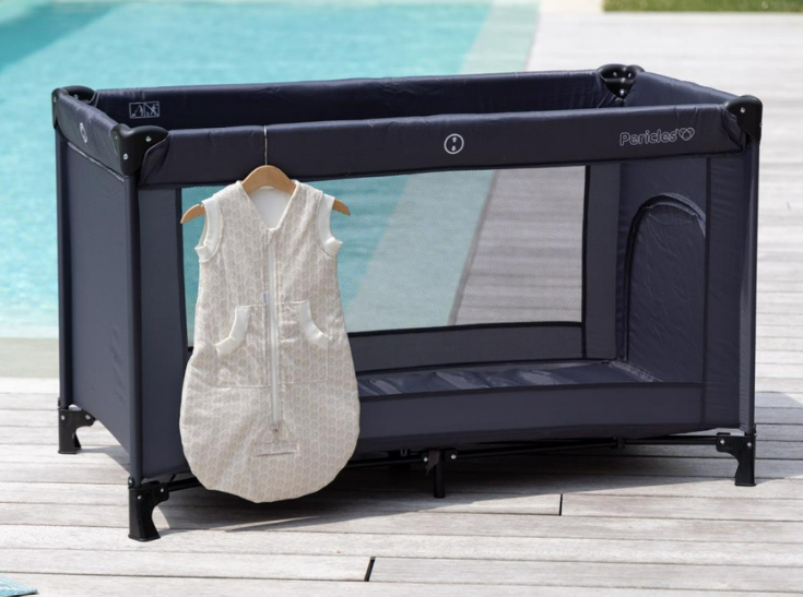 Pericles | Reisbed Antraciet 60x120cm