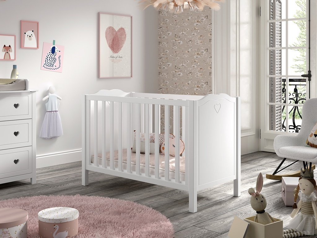 AMORI BABYBED 60 X 120 CM WIT