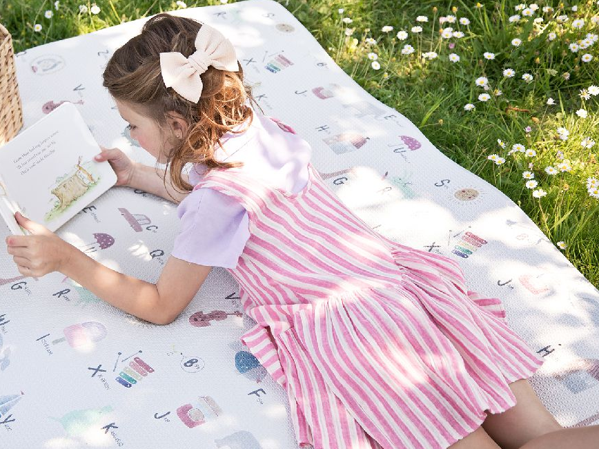 Little Gem | Speeltapijt Comfy Vinyl 100x140cm ABC