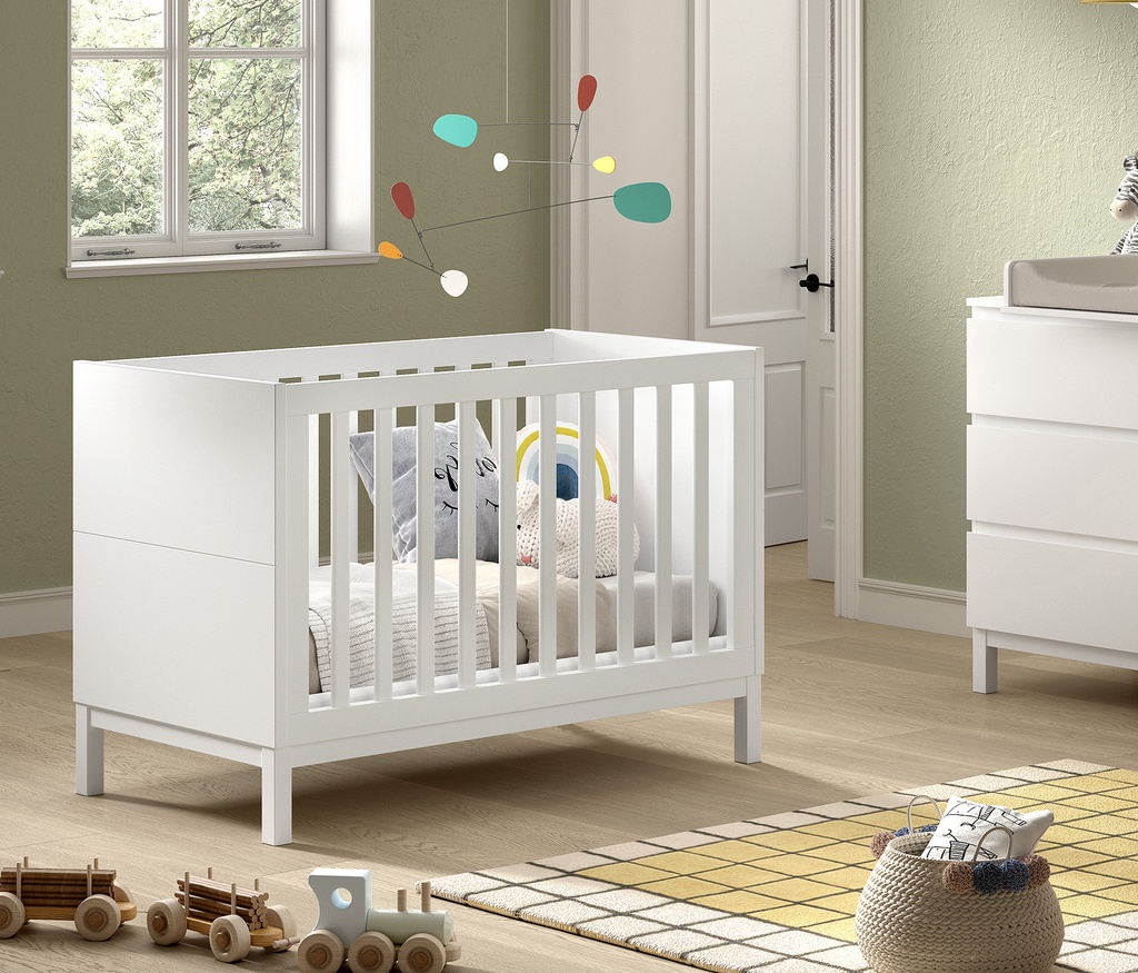 EVA BABYBED 60 X 120 CM WIT
