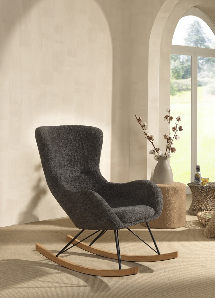 SCHOMMELSTOEL ROCKY ANTRACIET BOUCLE 