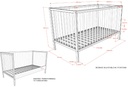DINO BABYBED 70 X 140 CM NATUUR