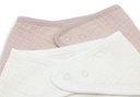 Jollein | Slabbetje Bandana Hydrofiel Wild Rose/Oatmeal 2-pack