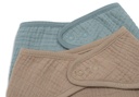 Jollein | Slabbetje Bandana Hydrofiel Sea Green/Biscuit 2-pack