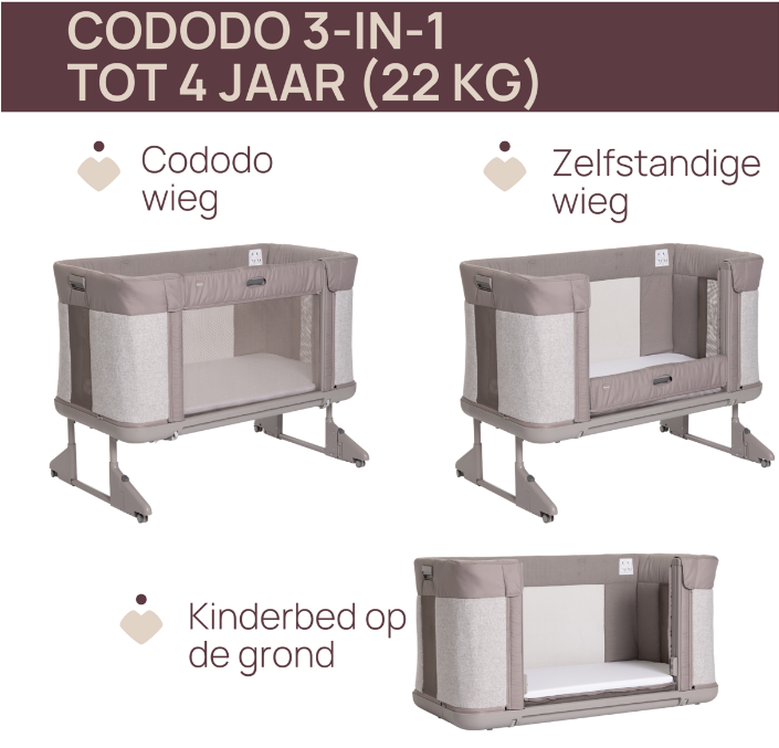 Chicco | Co-Sleeper Next2Me Forever Almond