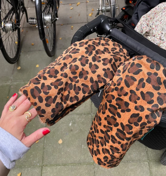 Kong.Walther | Handschoen vr Wandelwagen Osterbro Glove Leopard