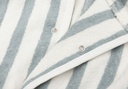 Jollein | Badjas Terry Stripe Sea Green 3-4Y Gestreept Groen/Wit