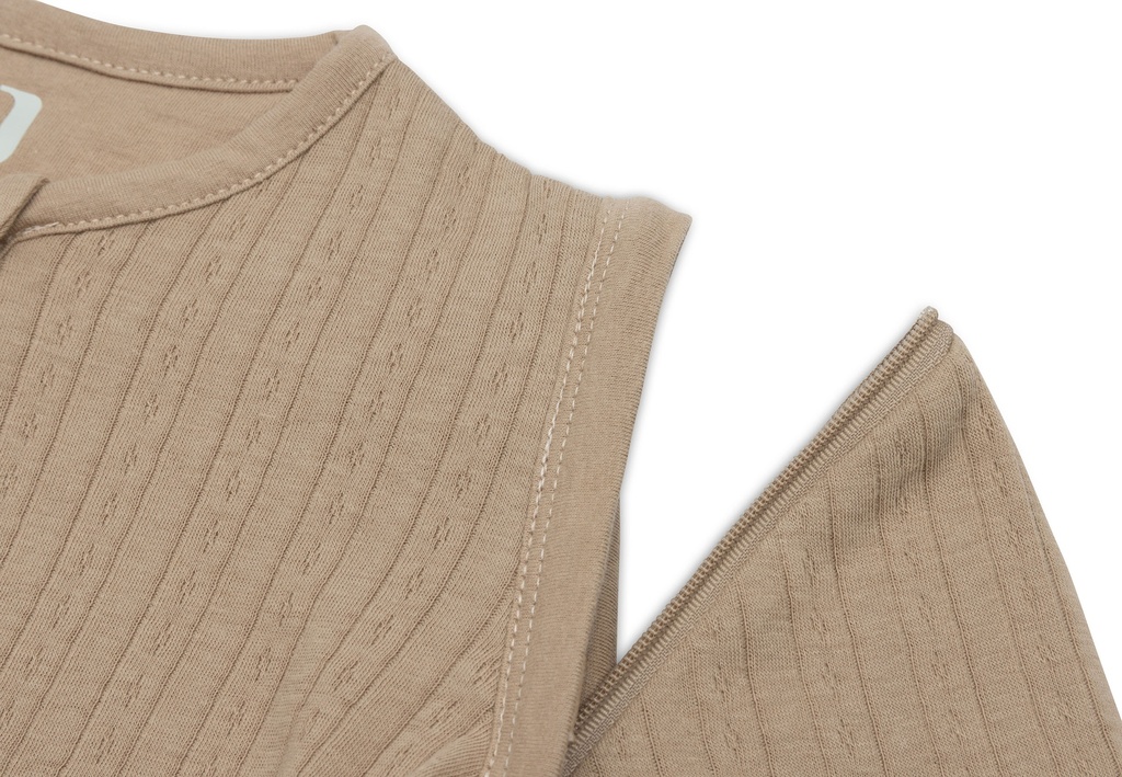 Jollein | Slaapzak Ajour Biscuit Zomer met Afritsbare Mouw Rond 110cm 