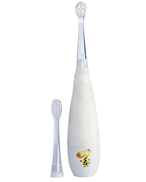 Jack n' Jill | ELEKTRISCHE TANDENBORSTEL, wit, Tickle Tooth Sonic Toothbrush, van 0m-36m, met LED-verlichting, tandverzorging