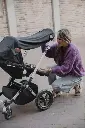 Cloby | HUIFEL, Multifunctional UV blanket, PB, peanut brown, vr groep 0+/babybuidel/buggy/draagmand/wandelwagen, UV-bestendig