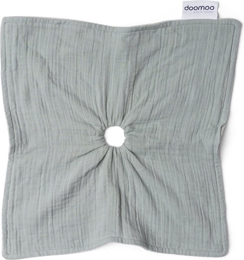 Doomoo | KNUFFELDOEK / DOUDOU, You & Me, konijn | beer, green, af 0 M 