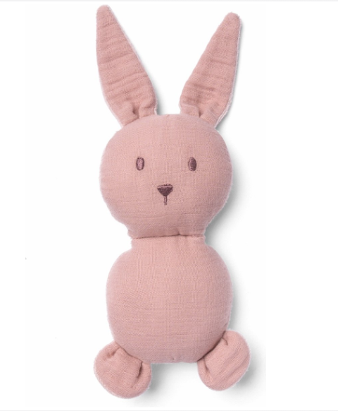 Doomoo | KNUFFELDOEK / DOUDOU, You & Me, konijn | beer, roze, af 0 M 