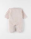 Noukies | Pyjama Funny Dino Velours Mouwversiering Beige 