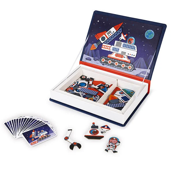 Janod | Educatief Speelgoed Magneetboek Cosmos 70st 3-8Y