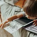 Kidywolf | Kidydraw Mini tekentablet Oceans and Pirates Blue