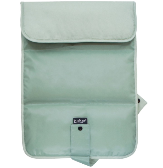 KipKep | LUIERMATJE, Napper Verschoonmatje, PAL pale green, groen, uni, herbruikbaar, 2024