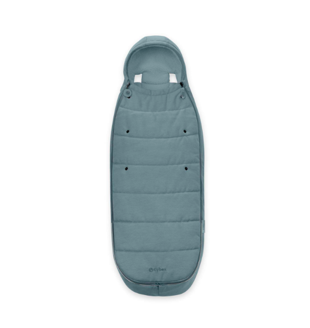 Cybex | Voetenzak Gold Stormy Blue-Light  Blue