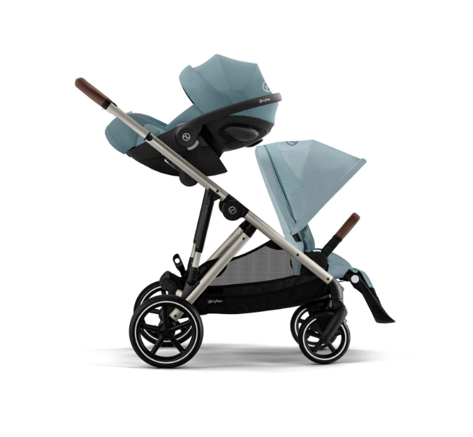 Cybex | Wandelwagen Gazelle S Taupe/Stormy Blue-Light Blue