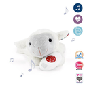 Zazu | Slaapknuffel H15 cm Liz The Lamb wit/grijs +muziek +0M