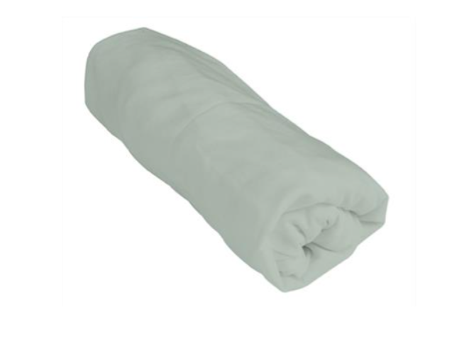 HOESLAKEN, 75x95cm, lily green, groen, uni, vr park, jersey, 100% katoen, kleur270