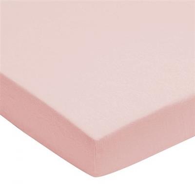 HOESLAKEN, 50x85/90cm, rose, vr wieg, Chicco Next2Me/Magic/Dream, uni, jersey, 100% katoen, 1 stuk(s), kleur505