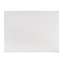 Quax | Parklegger PVC Matelasse White 72x93cm