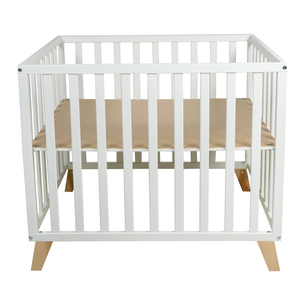 PARK, standaard, Alix, white, wit, beuk/MDF, 75x82x95cm, verstelb in 3 hoogtes, 2022