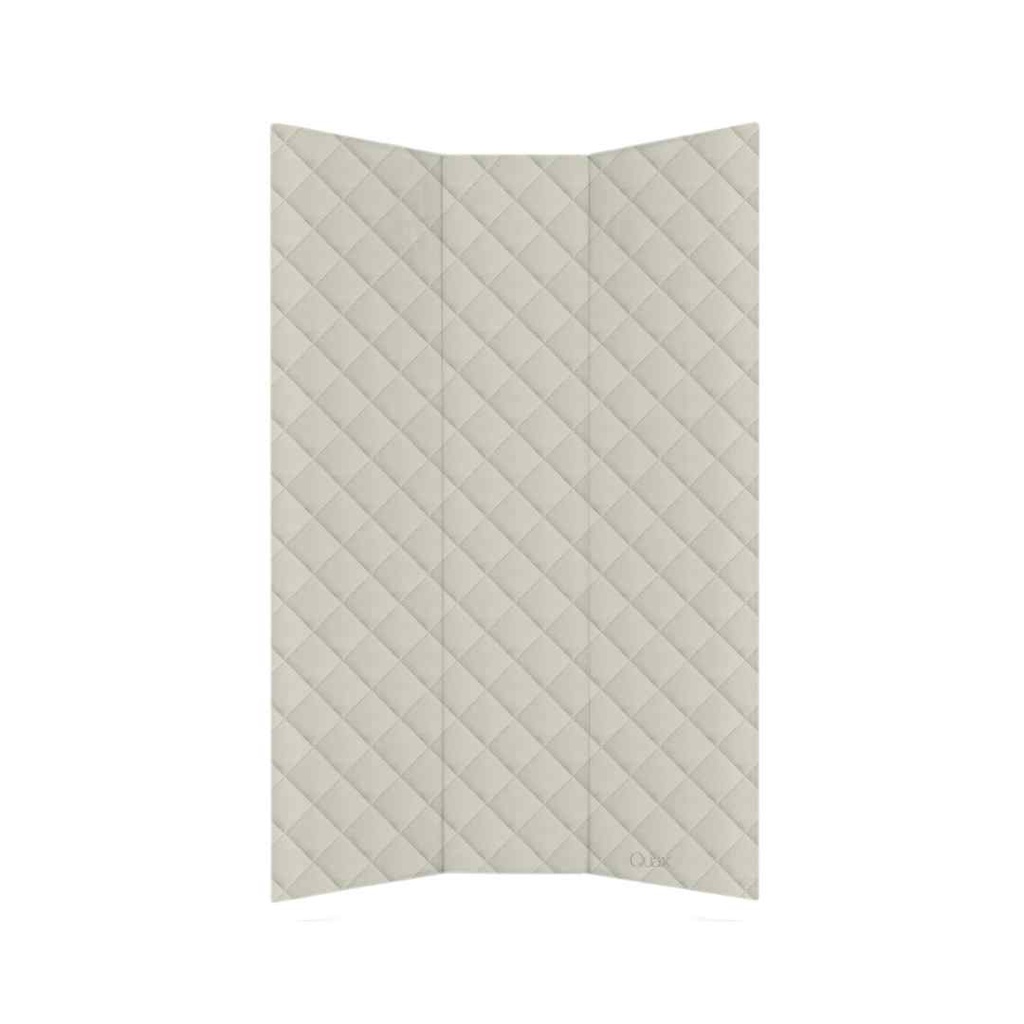 WASKUSSEN, Wave, clay, grijs/ecru, matelasse, PVC, 2023