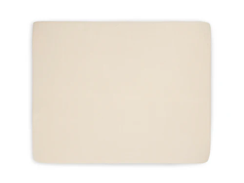 Jollein | Hoeslaken vr Park Nougat 100% Katoen Ecru 75x95cm