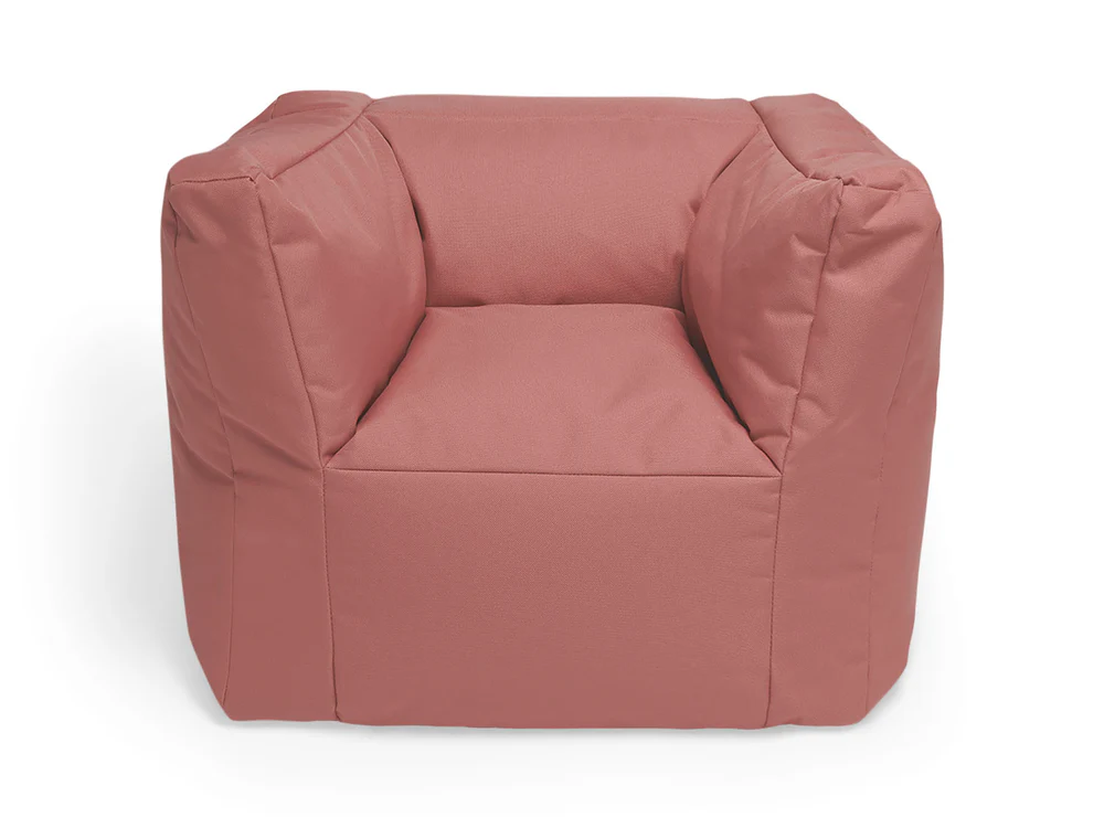 KINDERZETEL, eenzit, Beanbag, mellow pink, roze, uni, canvas, canvas hoes, zithoogte 17 cm, 2020-2021