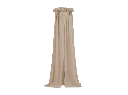 HEMEL, Sluier, Vintage, nougat, ecru, uni, voile, 155cm, vr wieg/park/babybed, 2020-2021