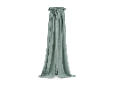 HEMEL, Sluier, Vintage, ash green, groen uni, voile, 155cm, vr wieg/park/babybed, Noos