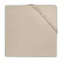 Jollein | Hoeslaken vr Wieg/Draagmand 100% Katoen Nougat Ecru 40/50x80/90cm