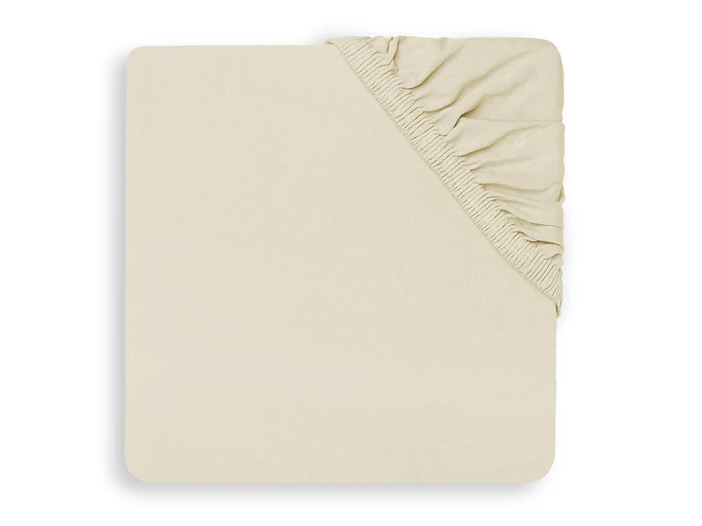 Jollein | Hoeslaken Wieg/Draagmand Ivory Ecru 40/50x80/90cm