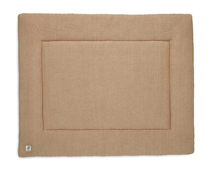 PARKLEGGER, 75x95cm, Pure Knit biscuit, bruin, all over strepen motief/uni, tricot/jersey, 2022