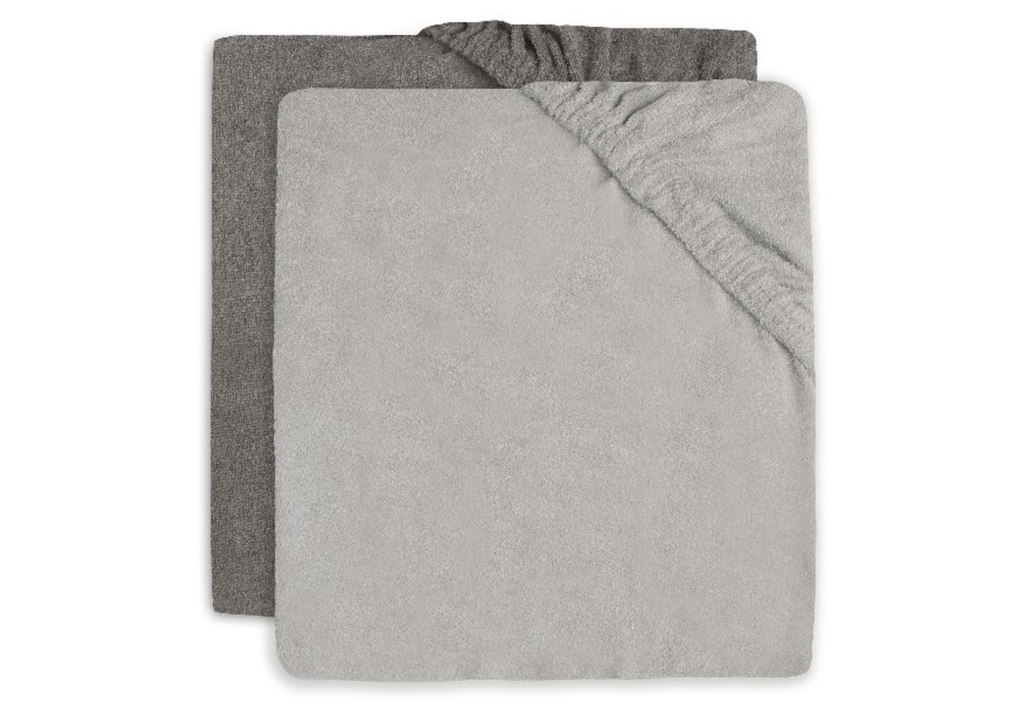 WASKUSSEN HOES, soft grey/storm grey, grijs, uni, badstof, 50x70cm, 2 stuk(s), 2022