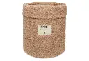 Jollein | Mand Boucle Biscuit Bruin Ø30x32cm