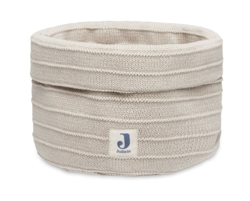 Jollein | Verzorgingsmand Pure Knit Tricot Nougat Ecru